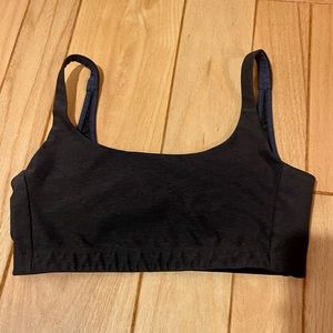 OUTDOOR VOICES - Free Form Scoop Bra - Black - Size Med